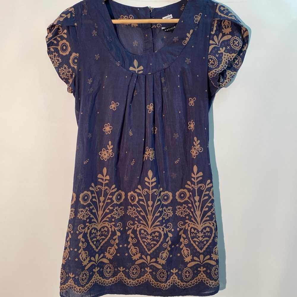 Antilia Femme - Vintage 80’s tunic/mini dress  Size S